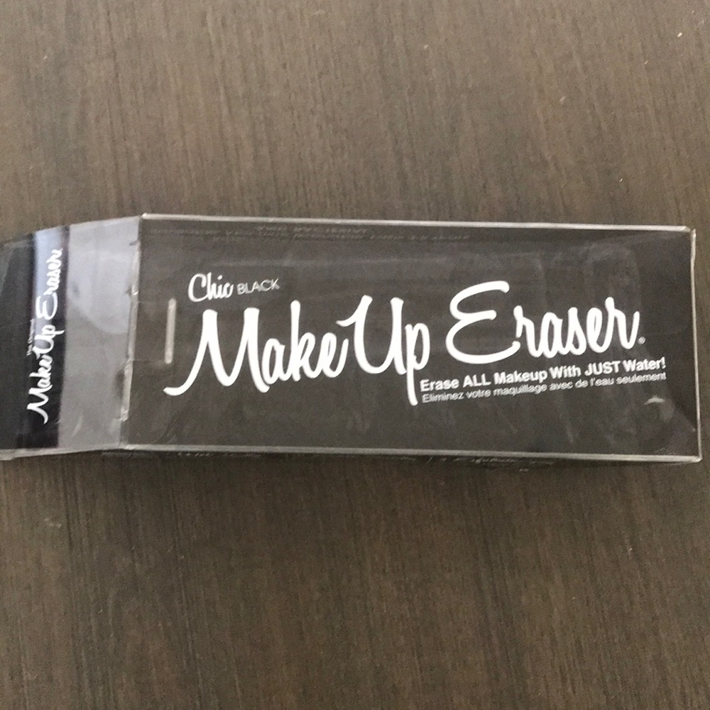New Make Up Eraser Black Cleaner Towel Wipe